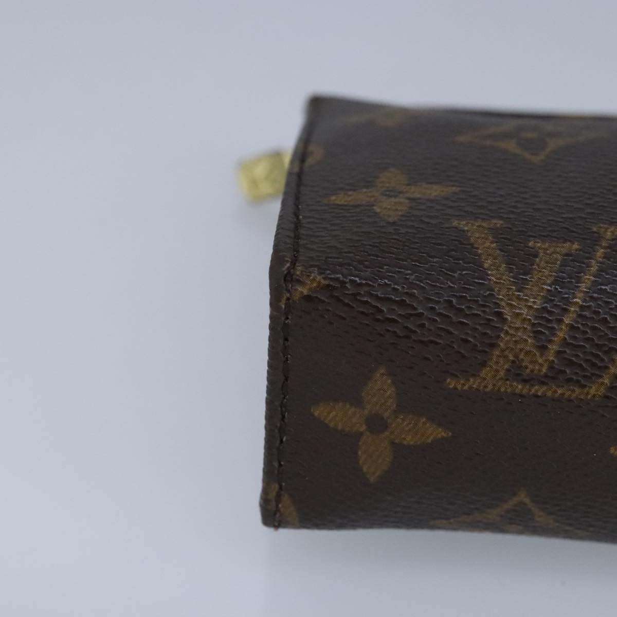 LOUIS VUITTON Monogram Poche Toilette 15 Pouch M47546 LV ar12743