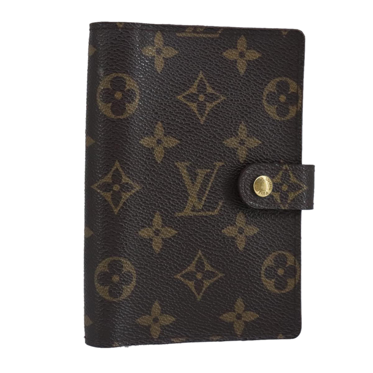 LOUIS VUITTON Monogram Agenda PM Day Planner Cover R20005 LV ar12745