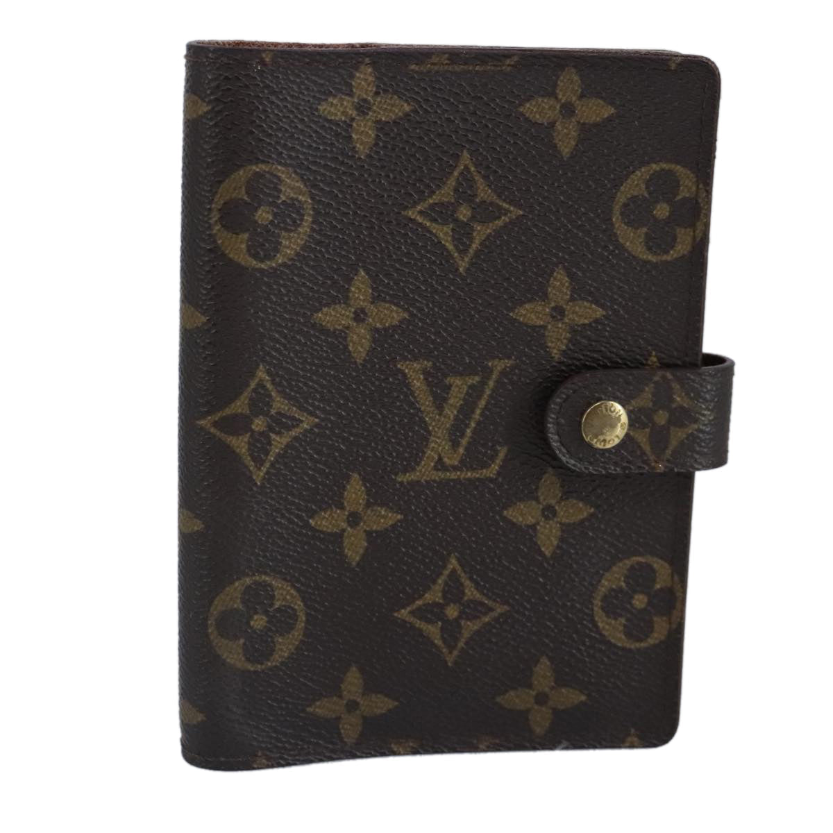 LOUIS VUITTON Monogram Agenda PM Day Planner Cover R20005 LV ar12746