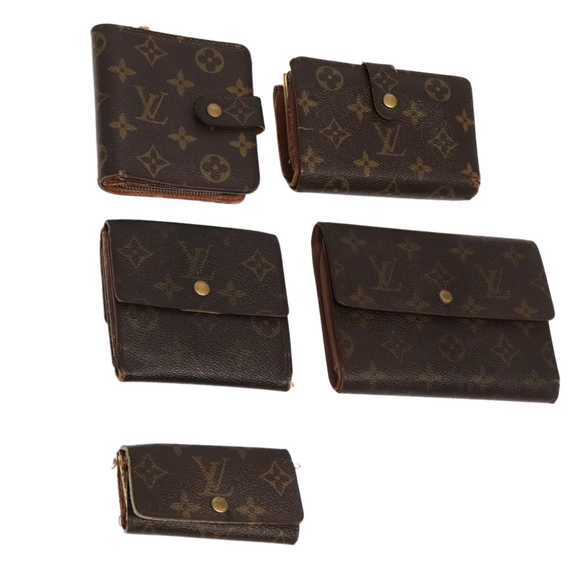 LOUIS VUITTON Monogram Key Case Wallet 5Set LV ar12760