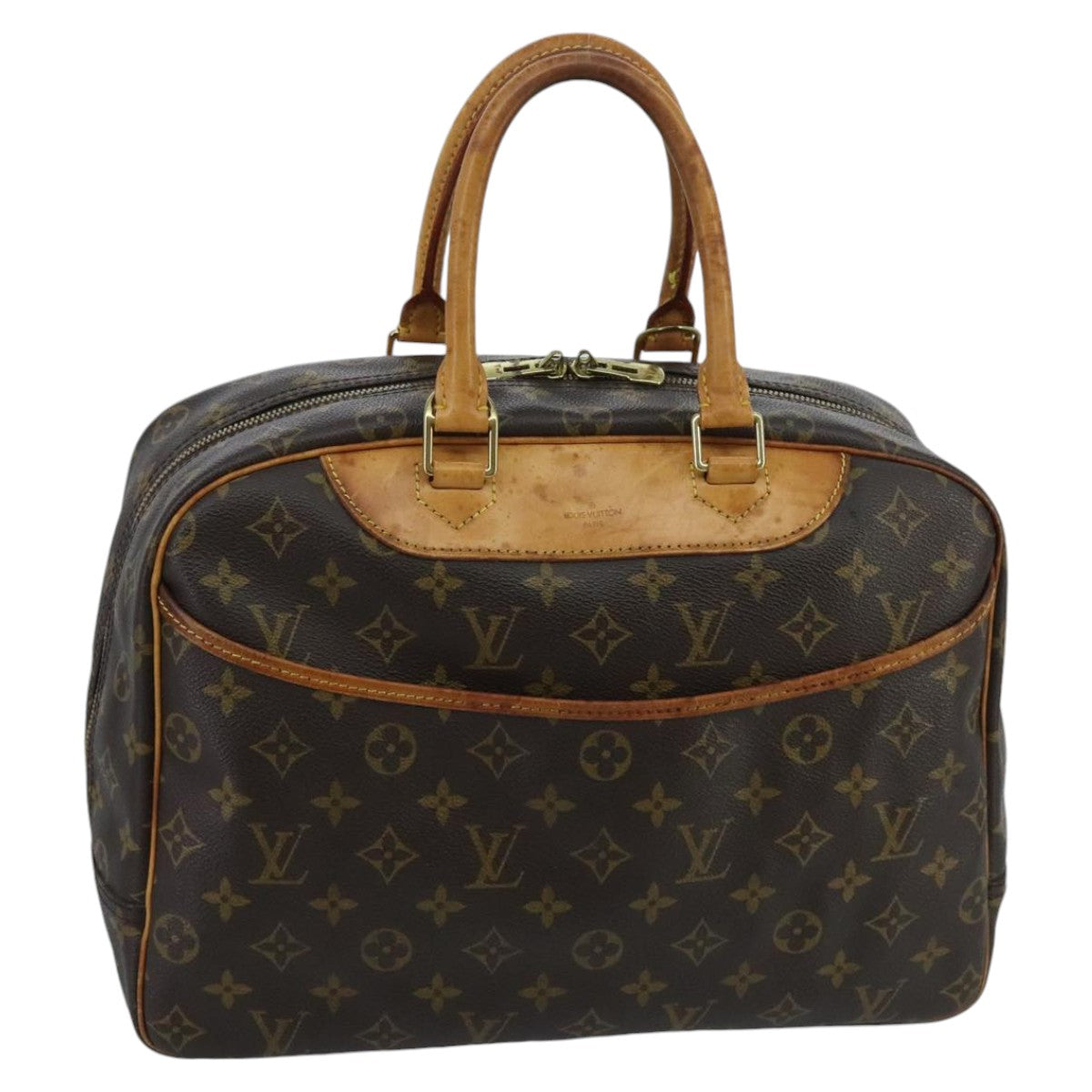 LOUIS VUITTON Monogram Deauville Hand Bag M47270 LV ar12805