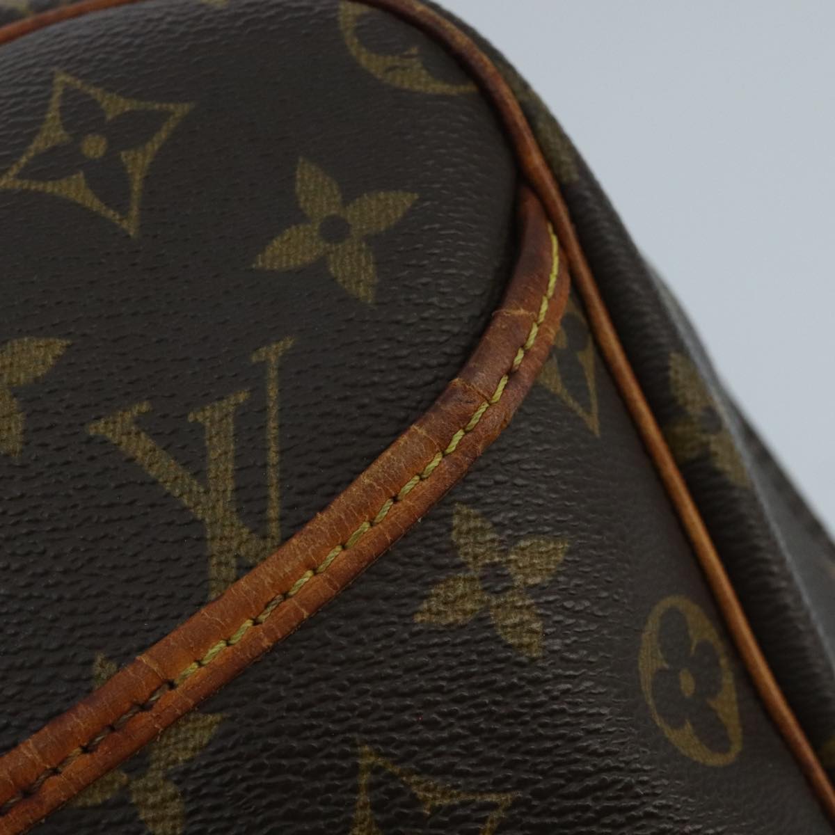 LOUIS VUITTON Monogram Deauville Hand Bag M47270 LV ar12805