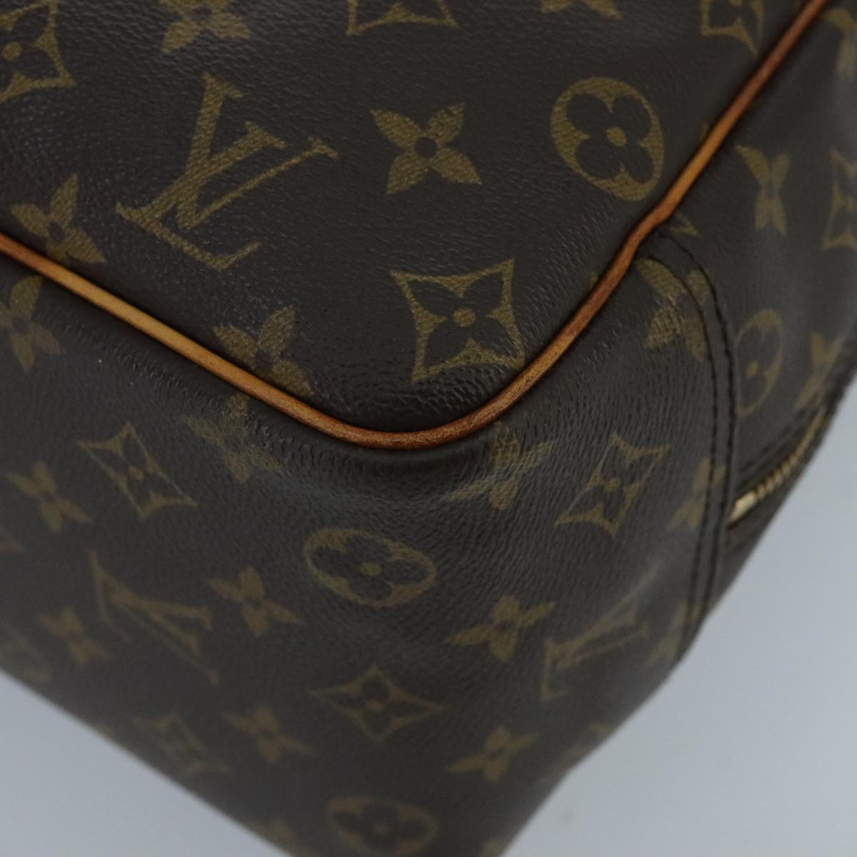 LOUIS VUITTON Monogram Deauville Hand Bag M47270 LV ar12805