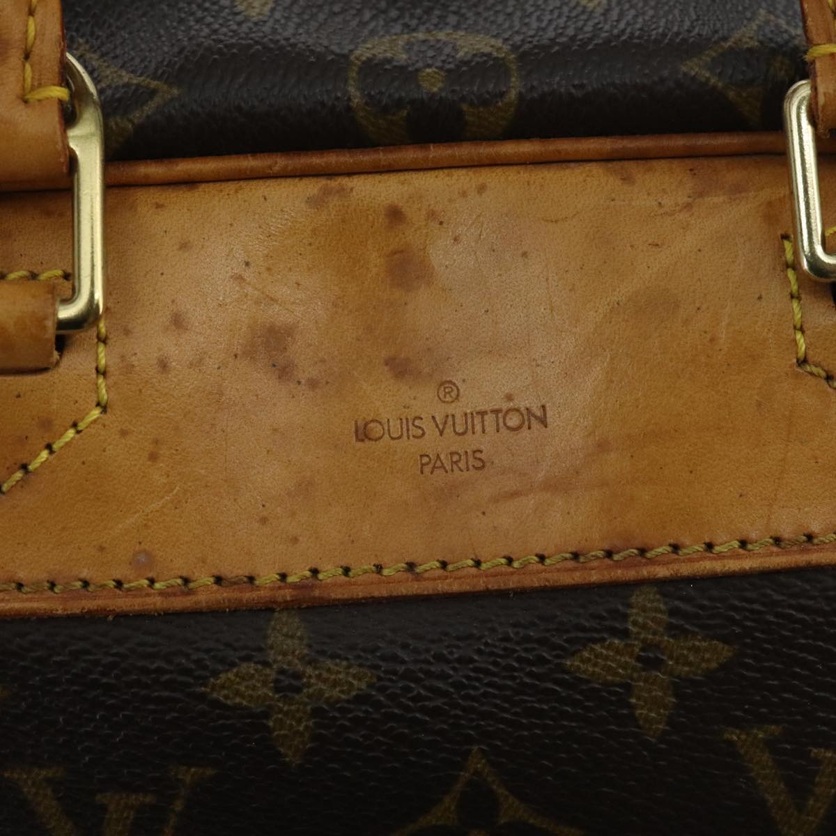 LOUIS VUITTON Monogram Deauville Hand Bag M47270 LV ar12805