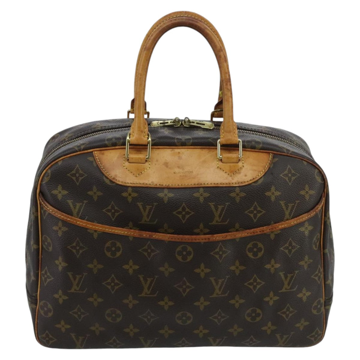 LOUIS VUITTON Monogram Deauville Hand Bag M47270 LV ar12805