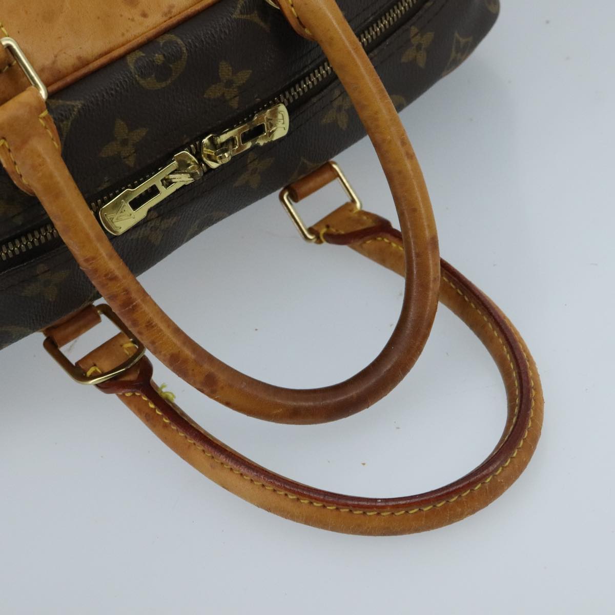 LOUIS VUITTON Monogram Deauville Hand Bag M47270 LV ar12805