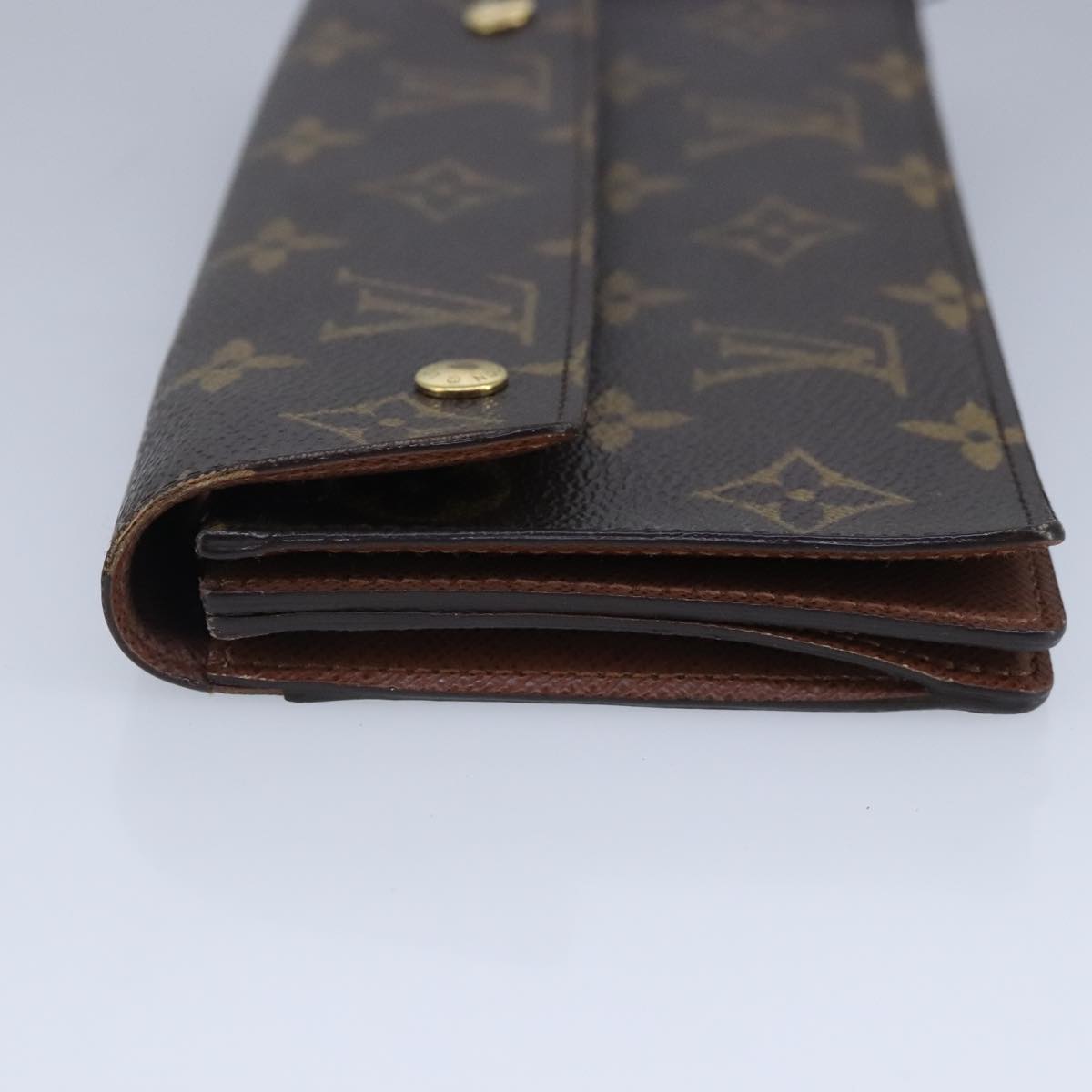 LOUIS VUITTON Monogram Portefeuille Acordion Long Wallet M58008 LV ar12847