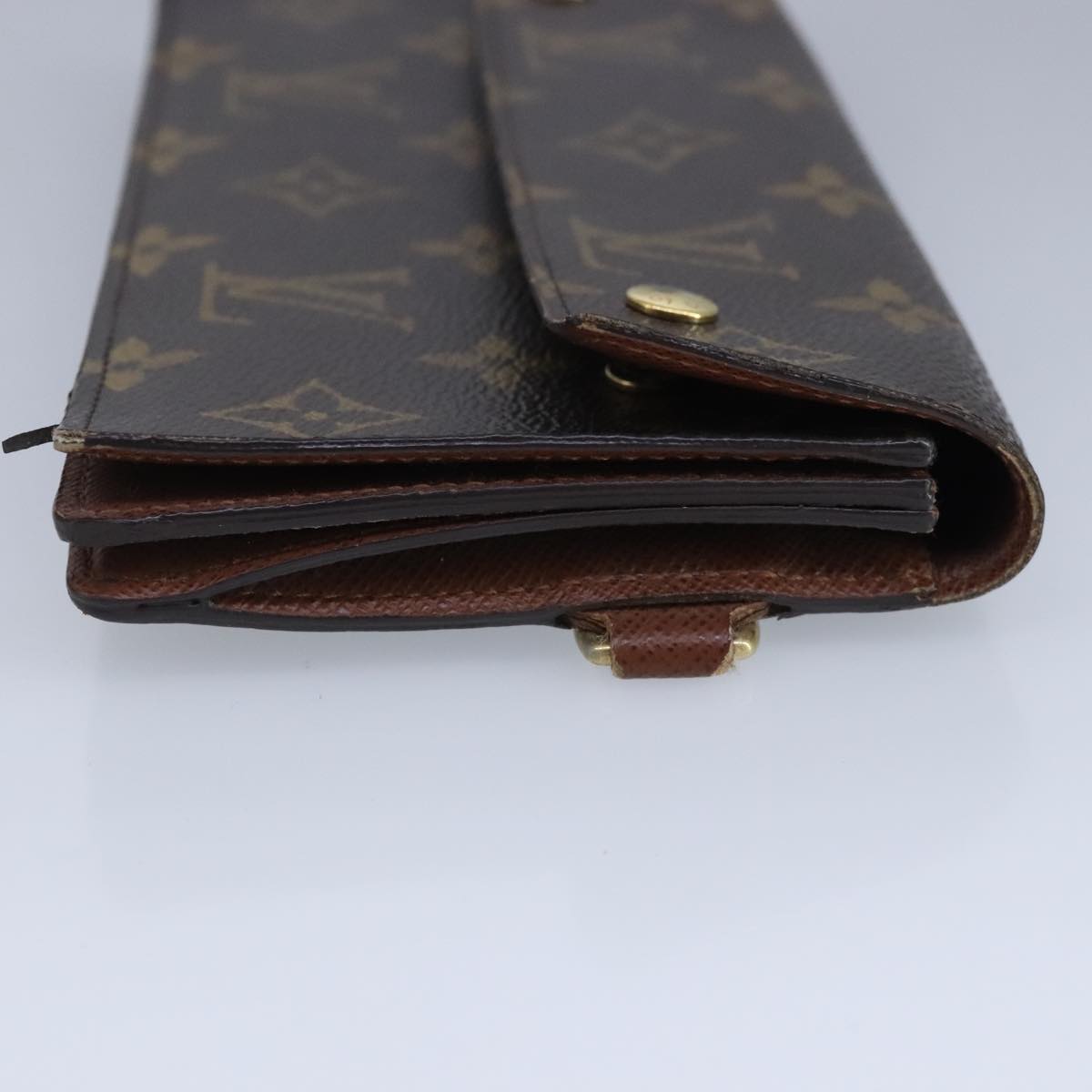 LOUIS VUITTON Monogram Portefeuille Acordion Long Wallet M58008 LV ar12847