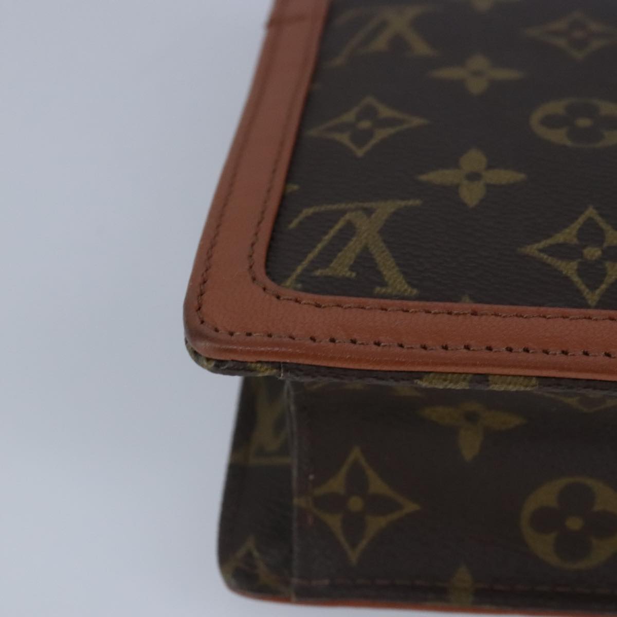 LOUIS VUITTON Monogram Pochette Dam GM Clutch Bag M51810 LV ar12852