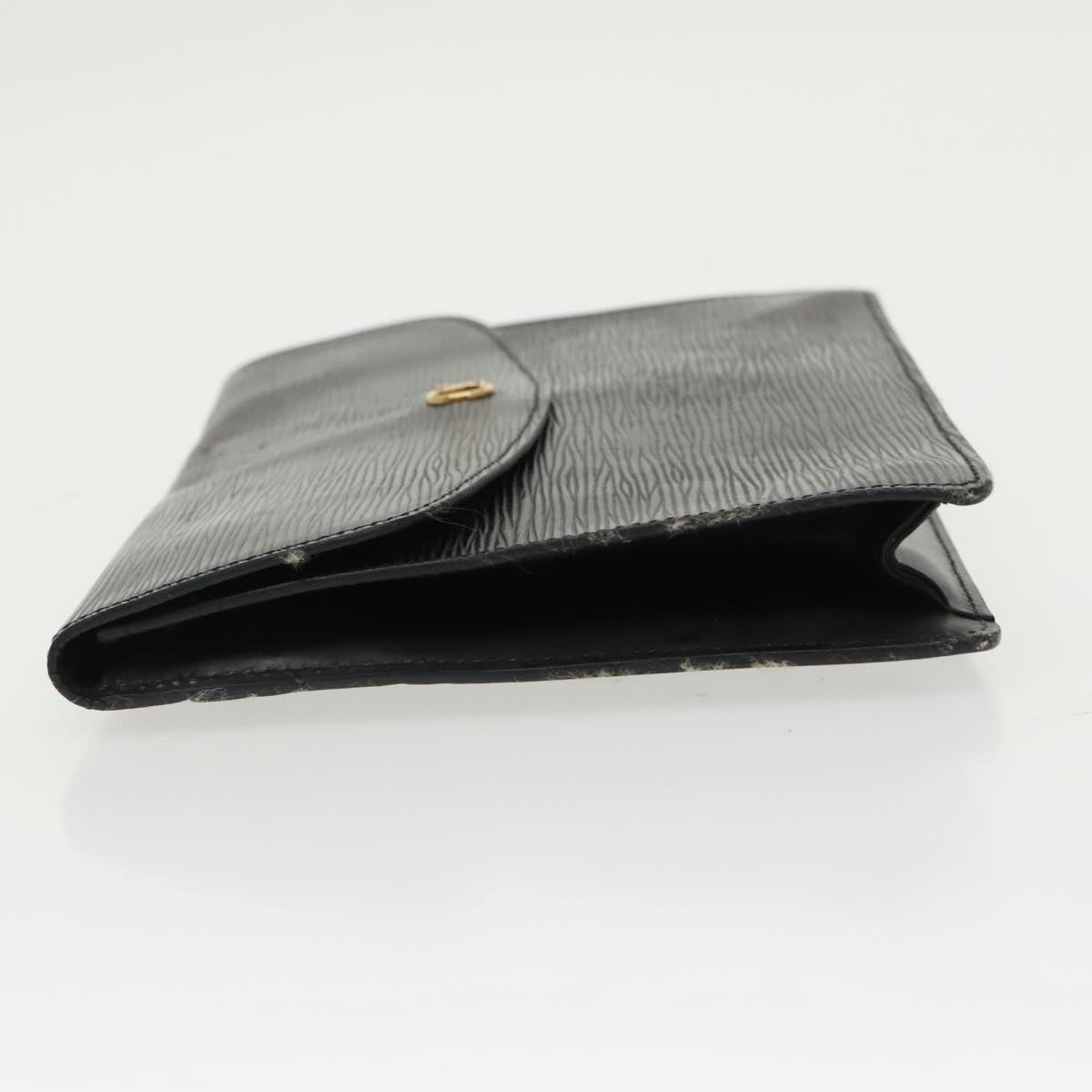 LOUIS VUITTON Epi Montaigne 27 Clutch Bag Black M52652 LV ar12863