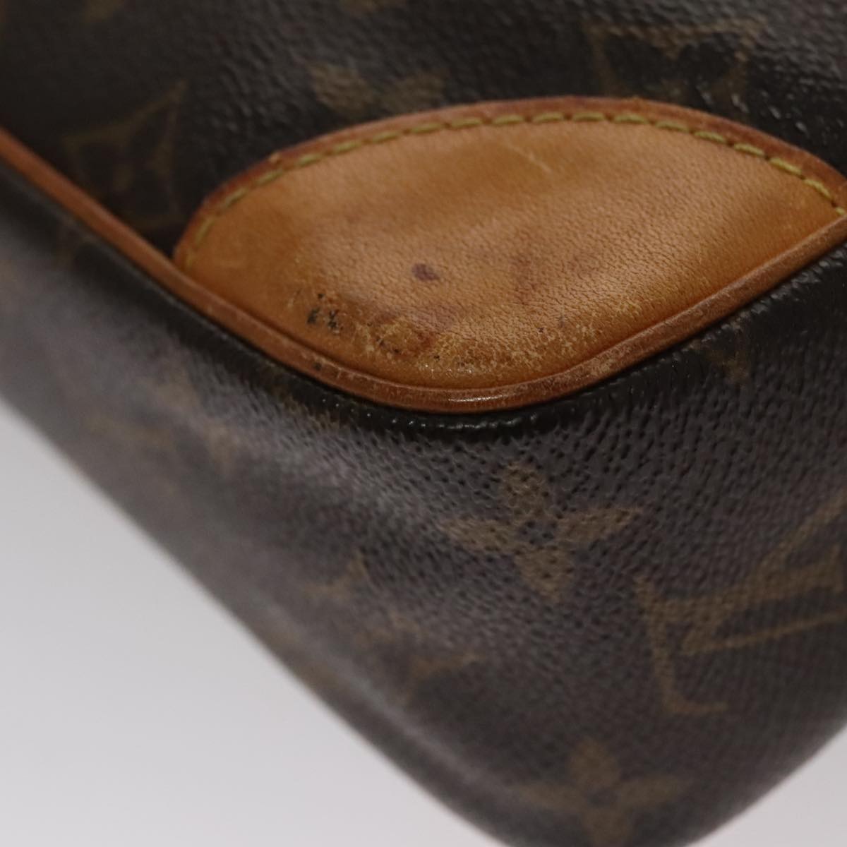 LOUIS VUITTON Monogram Compiegne 28 Clutch Bag M51845 LV ar13144