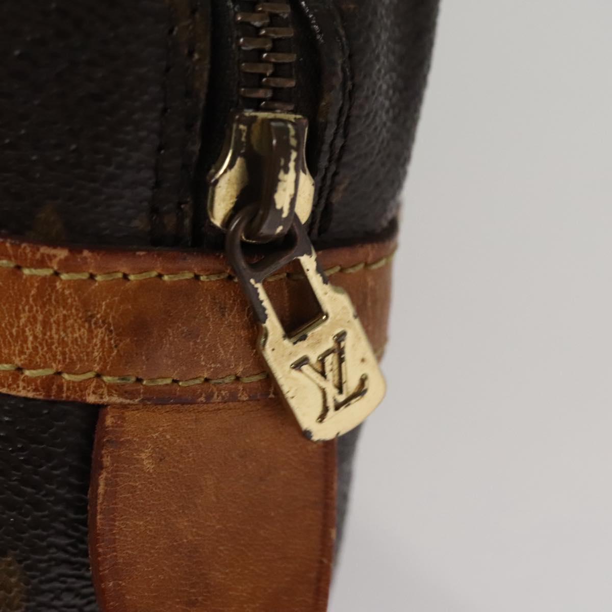 LOUIS VUITTON Monogram Compiegne 28 Clutch Bag M51845 LV ar13144