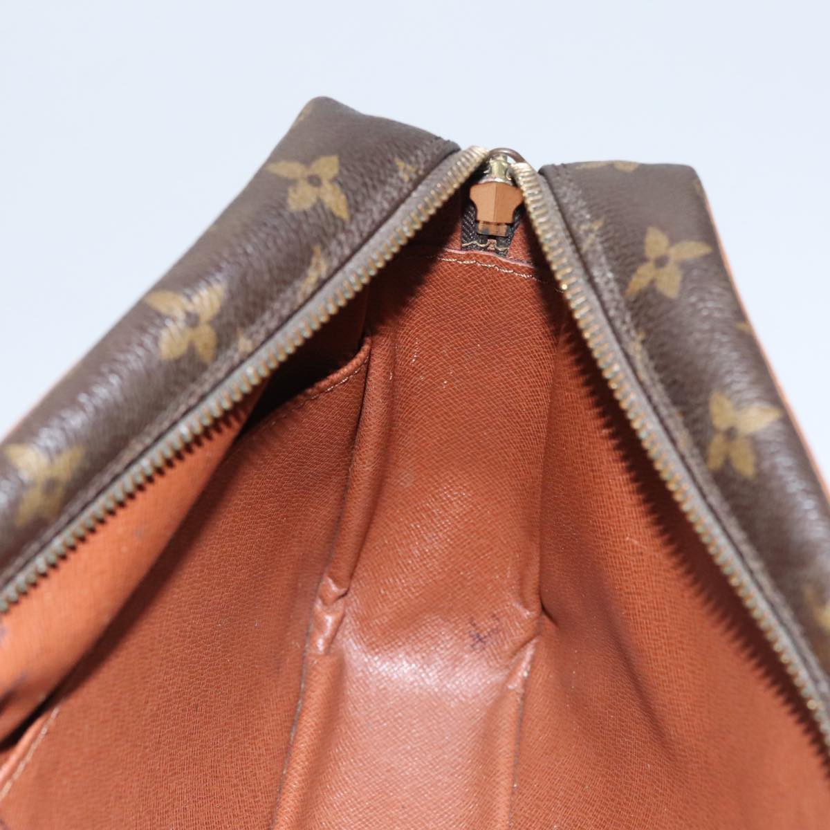 LOUIS VUITTON Monogram Compiegne 28 Clutch Bag M51845 LV ar13144