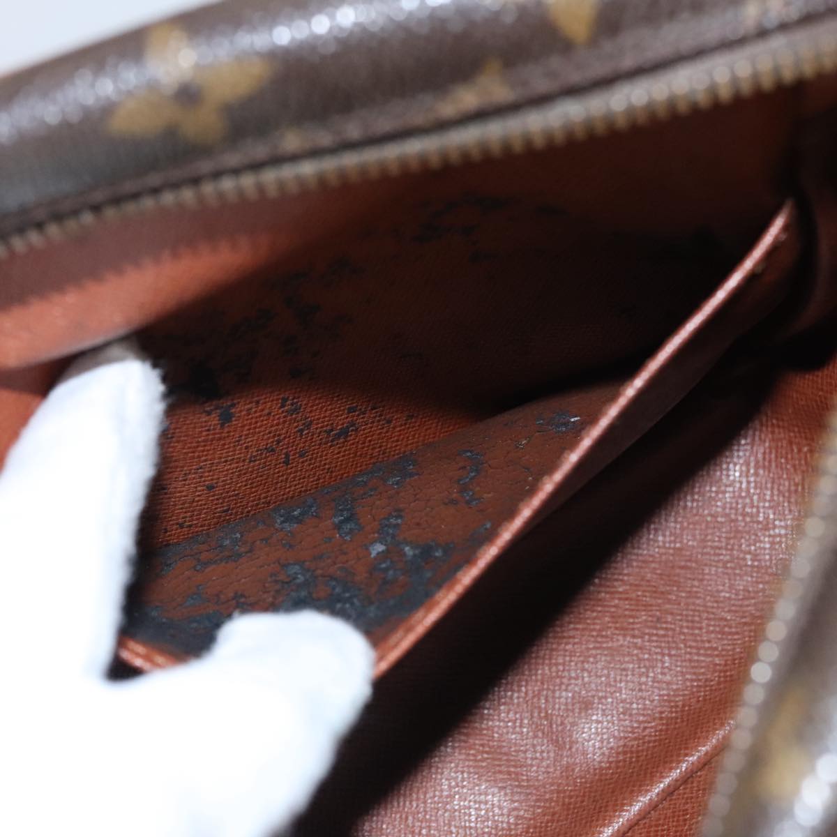 LOUIS VUITTON Monogram Compiegne 28 Clutch Bag M51845 LV ar13144