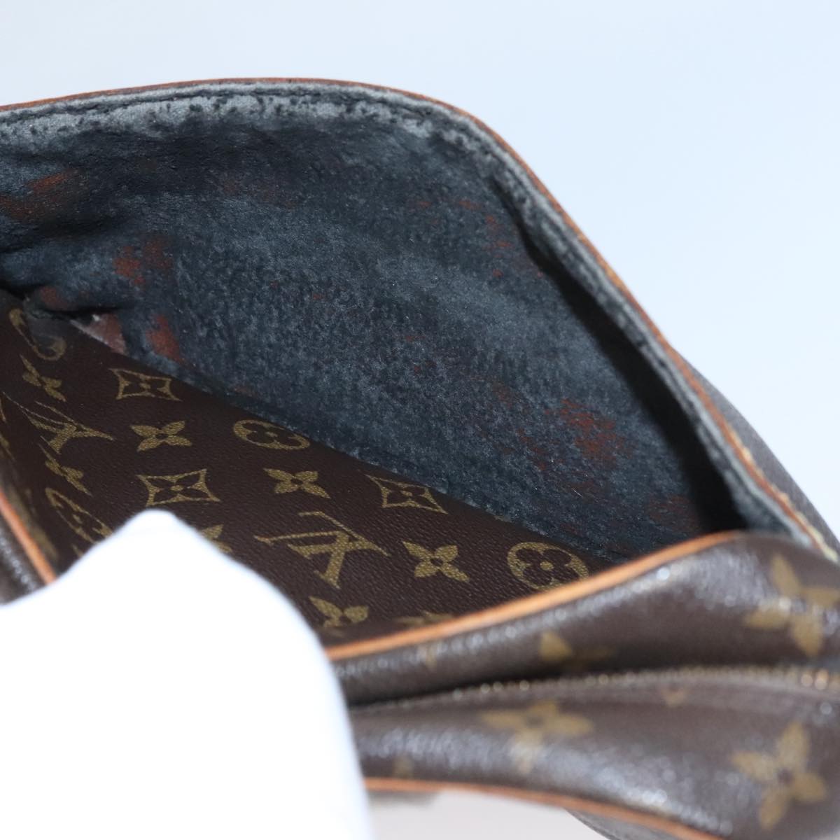 LOUIS VUITTON Monogram Compiegne 28 Clutch Bag M51845 LV ar13144