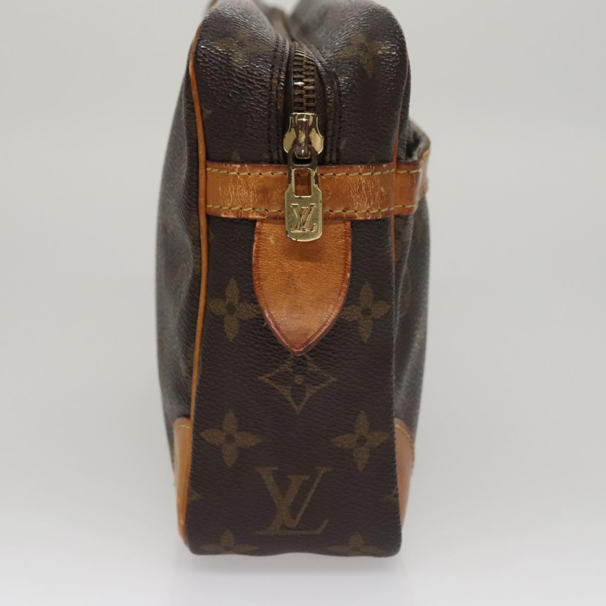 LOUIS VUITTON Monogram Compiegne 28 Clutch Bag M51845 LV ar13144