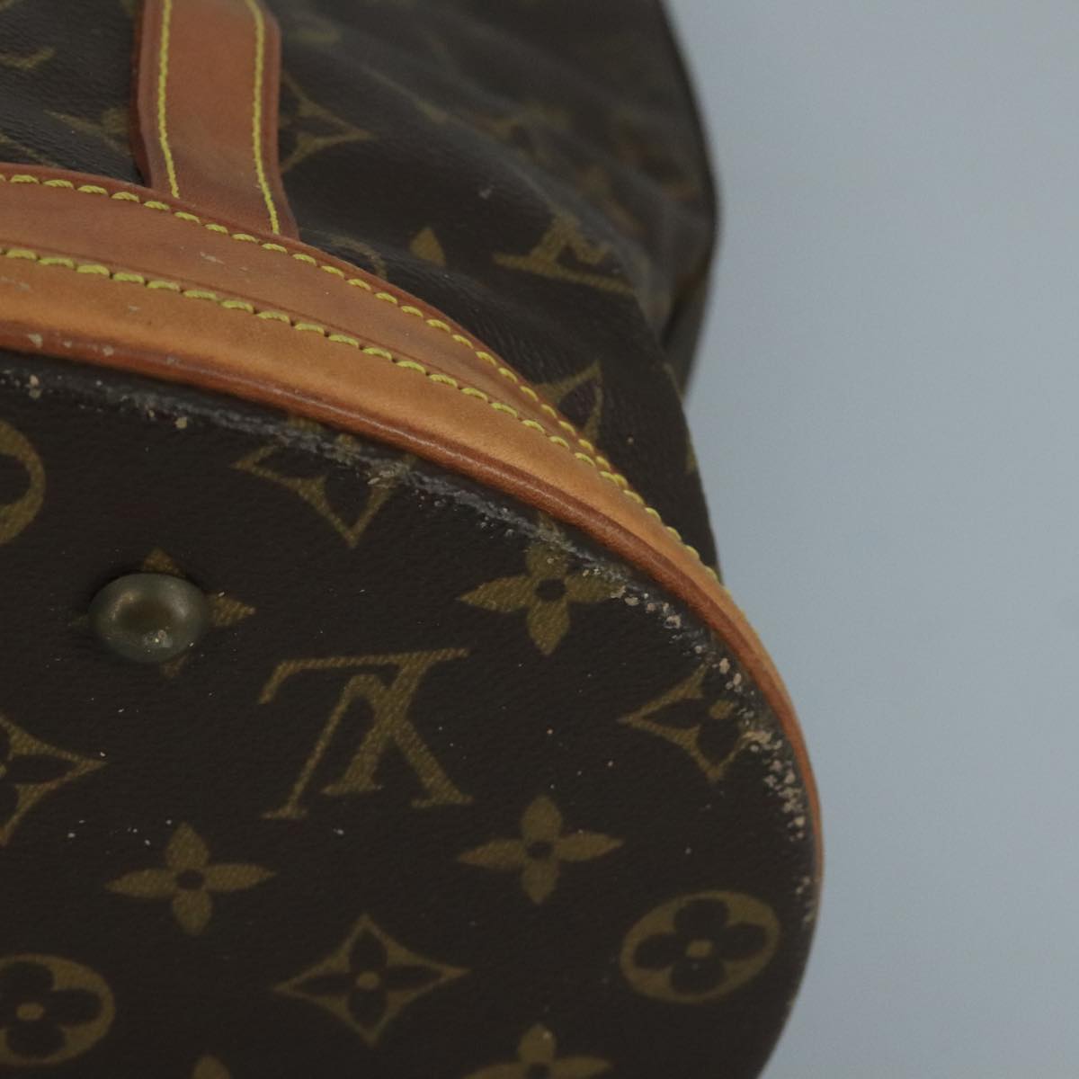 LOUIS VUITTON Monogram Bucket GM Shoulder Bag M42236 LV ar13170