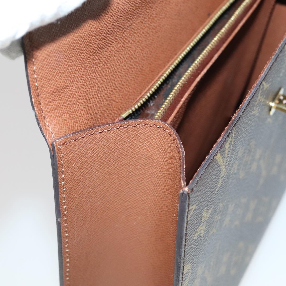 LOUIS VUITTON Monogram Malesherbes Hand Bag M51379 LV ar13171