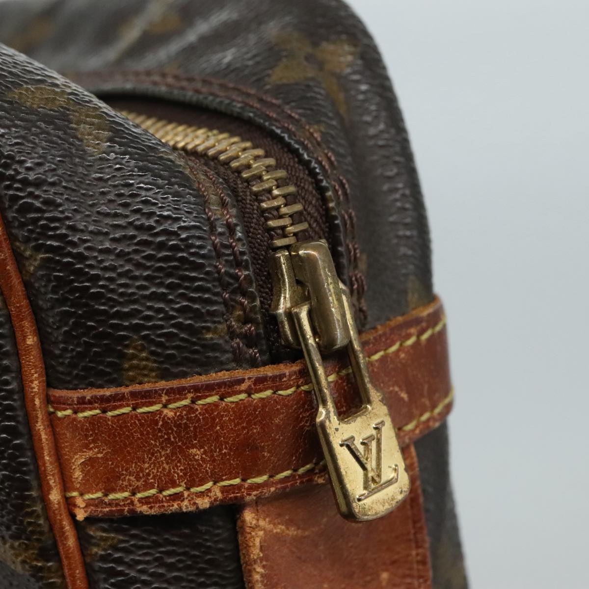 LOUIS VUITTON Monogram Compiegne 28 Clutch Bag M51845 LV ar13177