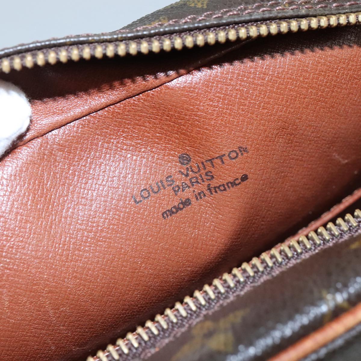 LOUIS VUITTON Monogram Compiegne 28 Clutch Bag M51845 LV ar13177