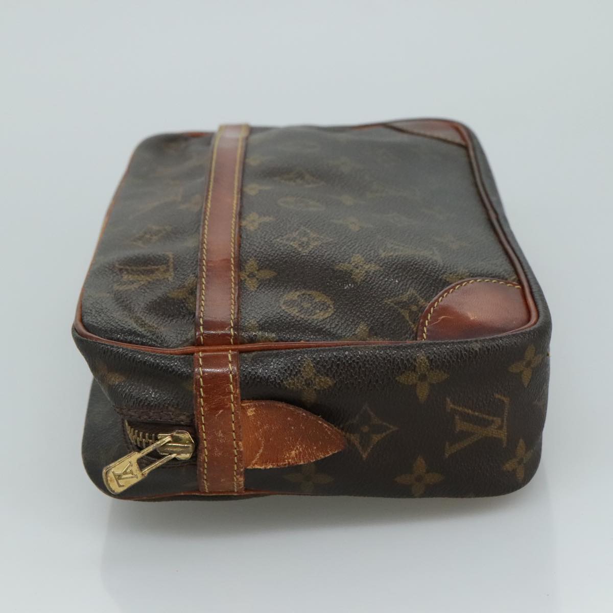 LOUIS VUITTON Monogram Compiegne 28 Clutch Bag M51845 LV ar13177