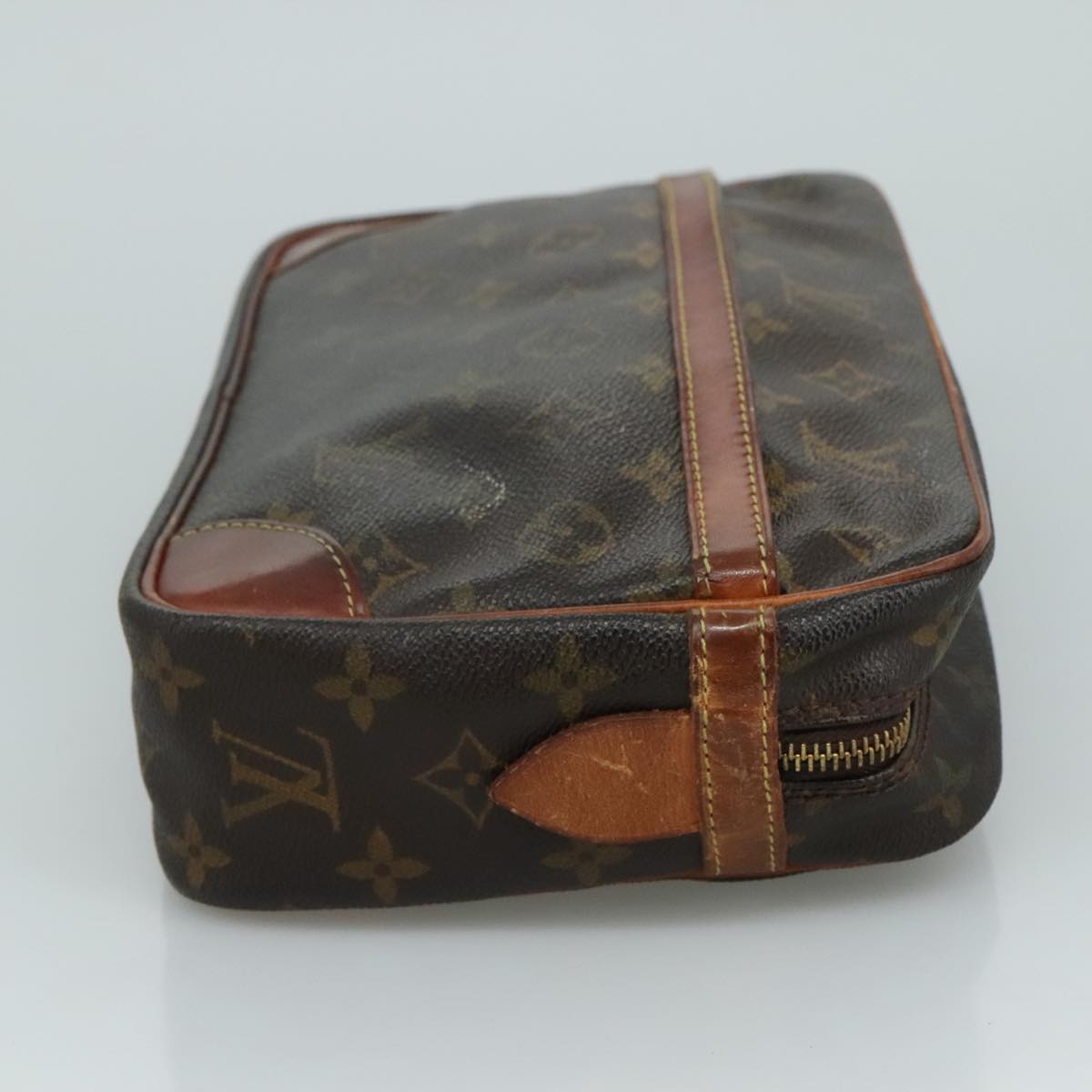 LOUIS VUITTON Monogram Compiegne 28 Clutch Bag M51845 LV ar13177