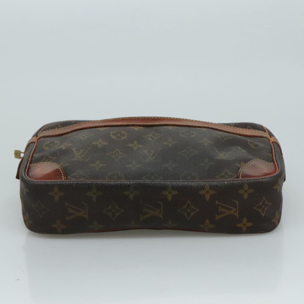 LOUIS VUITTON Monogram Compiegne 28 Clutch Bag M51845 LV ar13177