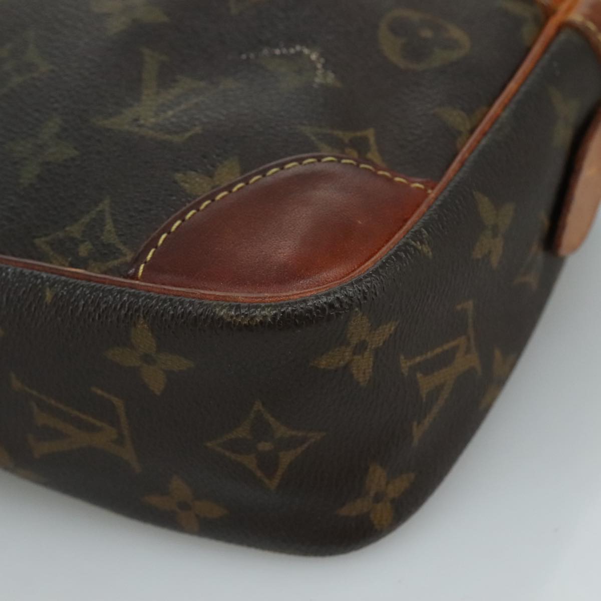 LOUIS VUITTON Monogram Compiegne 28 Clutch Bag M51845 LV ar13177