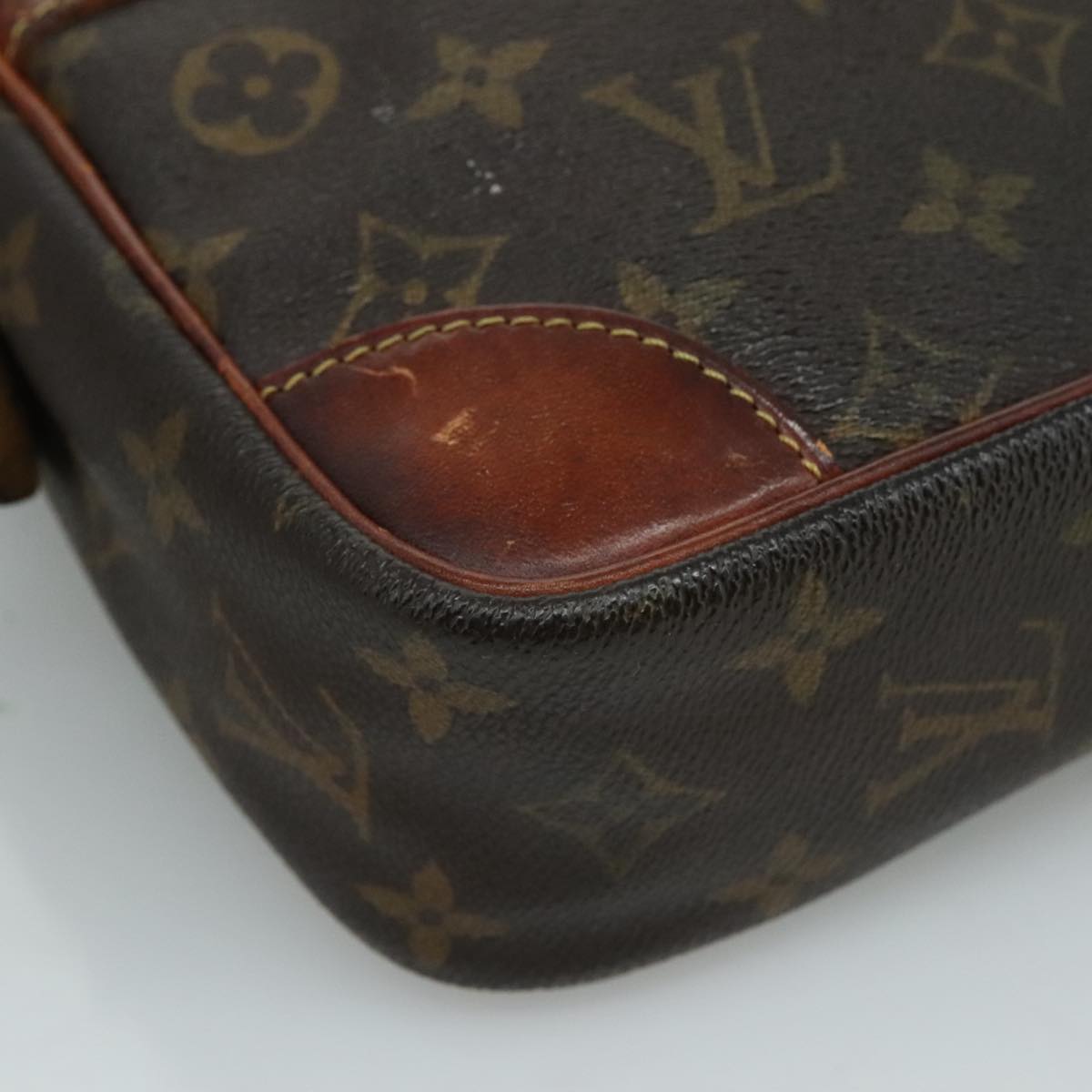 LOUIS VUITTON Monogram Compiegne 28 Clutch Bag M51845 LV ar13177