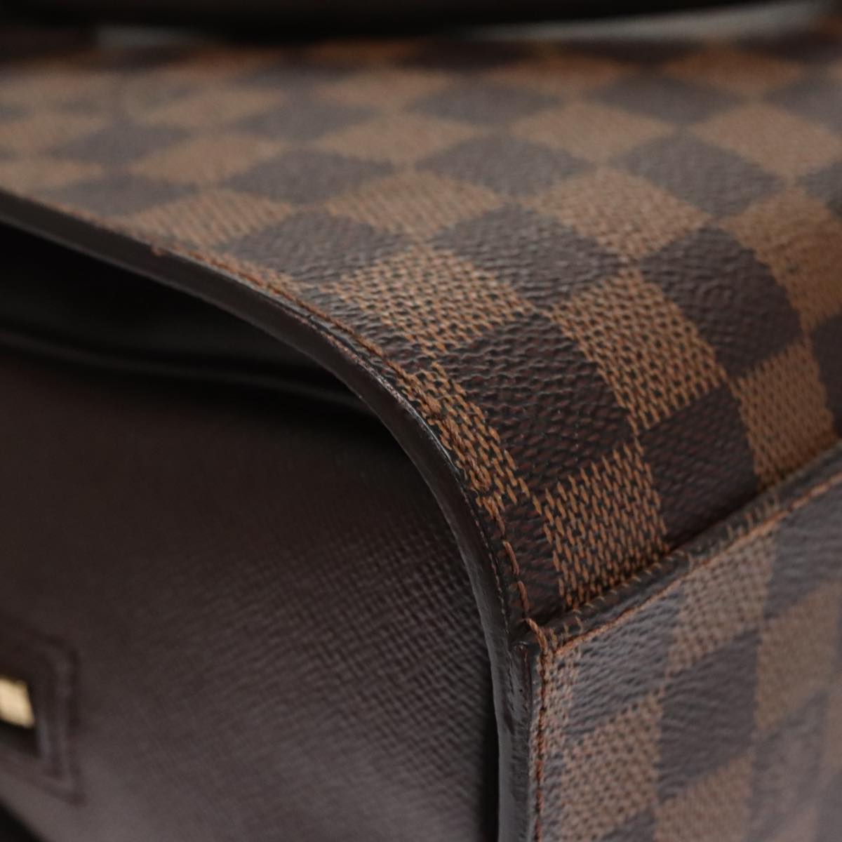 LOUIS VUITTON Damier Ebene Triana Hand Bag N51155 LV ar13190