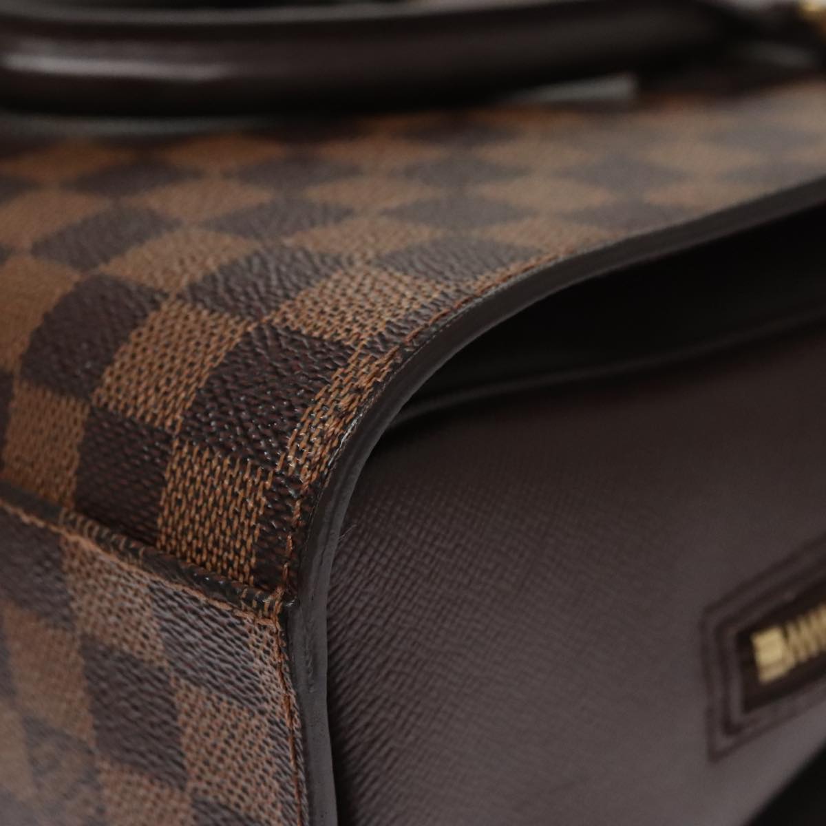 LOUIS VUITTON Damier Ebene Triana Hand Bag N51155 LV ar13190