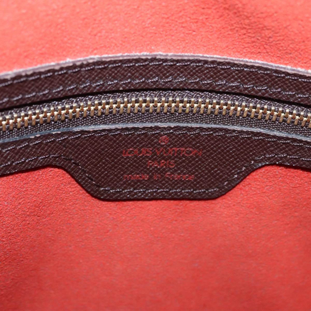 LOUIS VUITTON Damier Ebene Triana Hand Bag N51155 LV ar13190