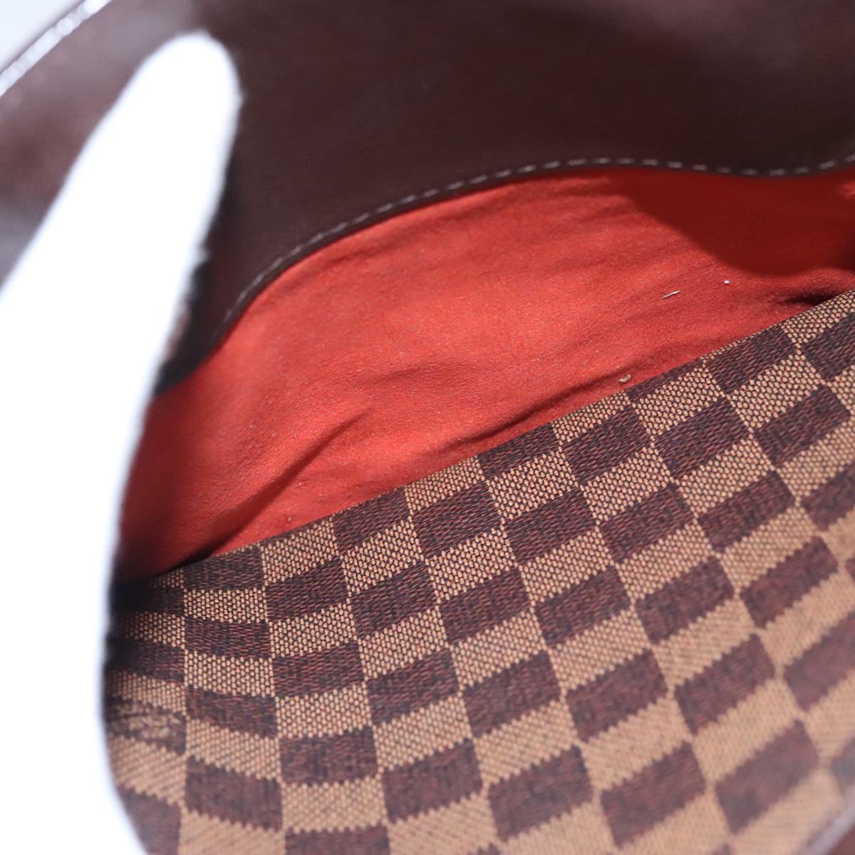 LOUIS VUITTON Damier Ebene Triana Hand Bag N51155 LV ar13190