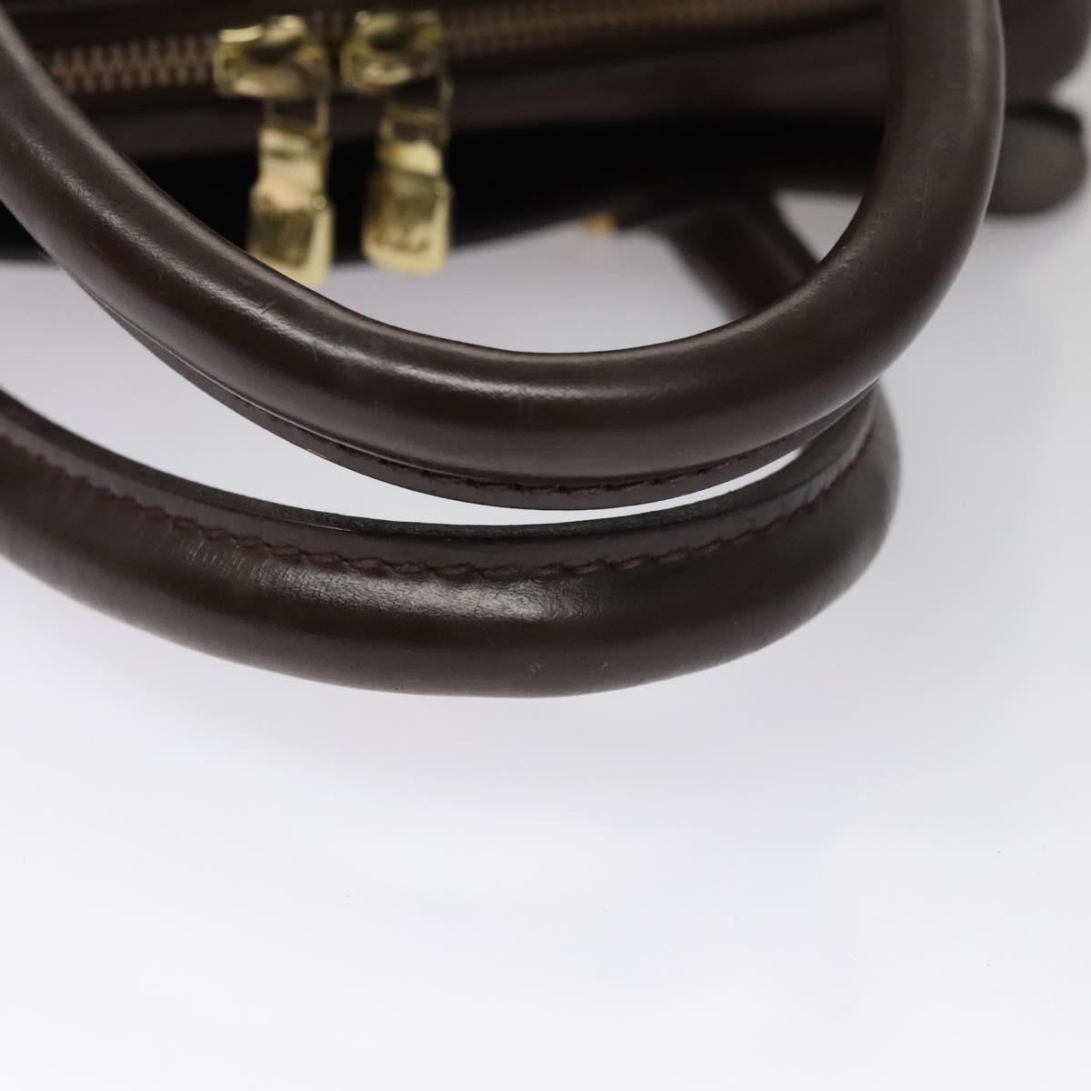 LOUIS VUITTON Damier Ebene Triana Hand Bag N51155 LV ar13190