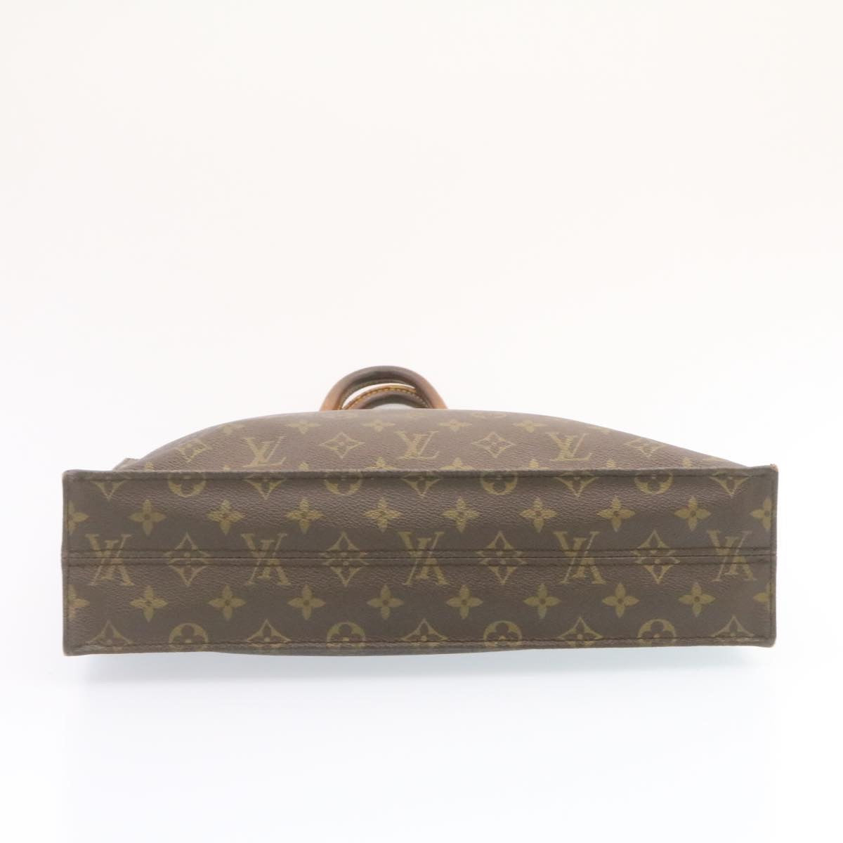 LOUIS VUITTON Monogram Sac Plat Hand Bag M51140 LV ar4575