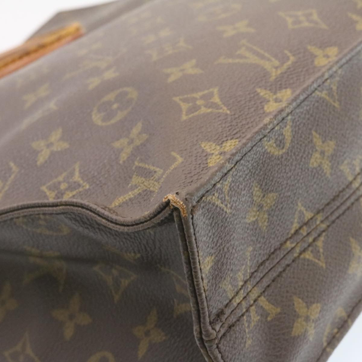 LOUIS VUITTON Monogram Sac Plat Hand Bag M51140 LV ar4575