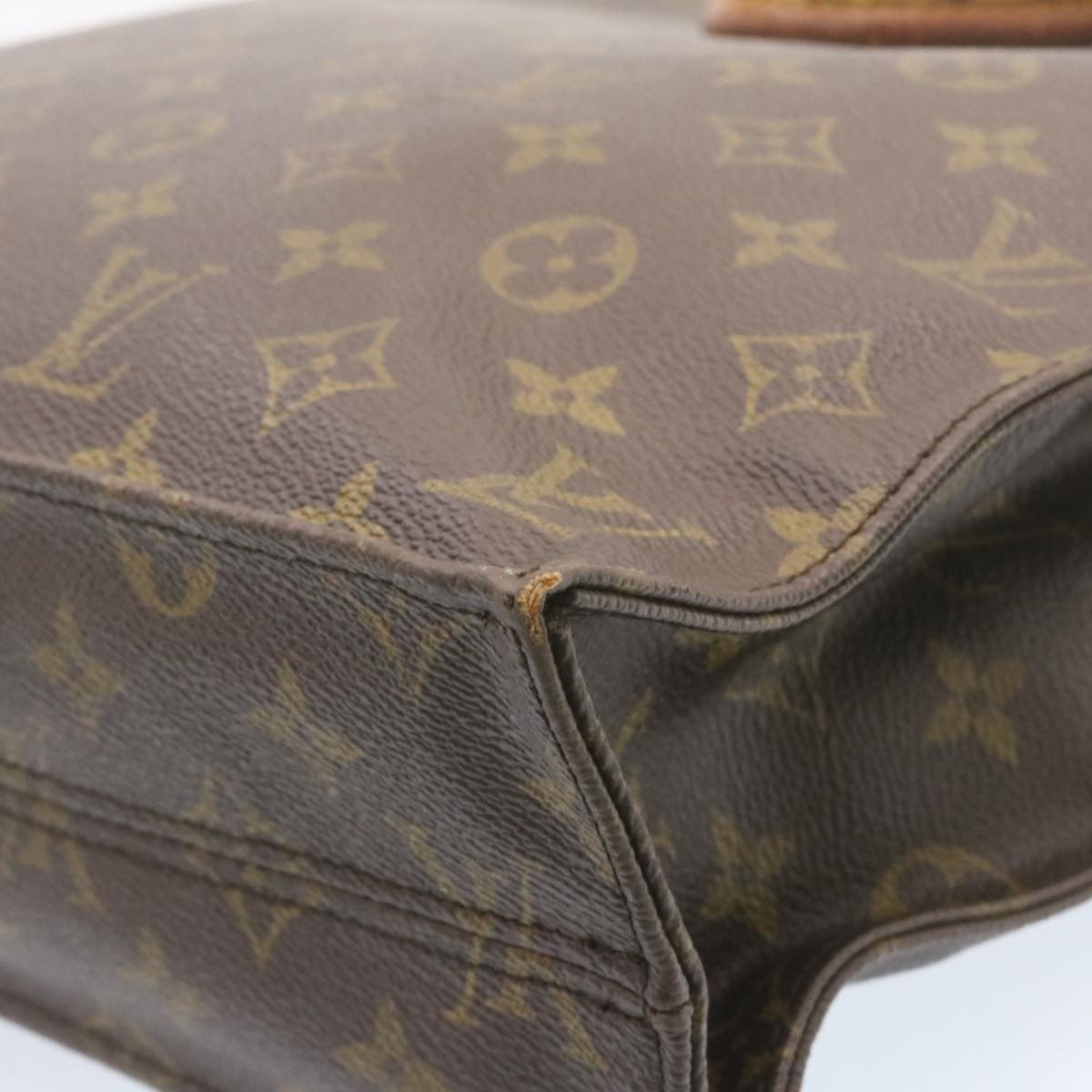 LOUIS VUITTON Monogram Sac Plat Hand Bag M51140 LV ar4575