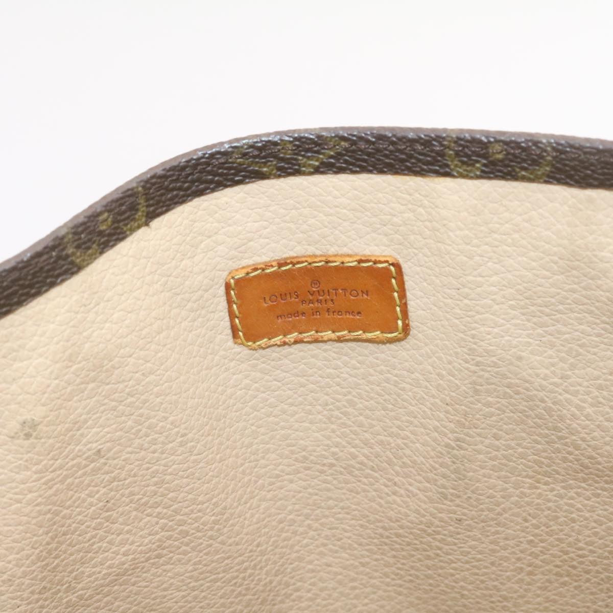 LOUIS VUITTON Monogram Sac Plat Hand Bag M51140 LV ar4575