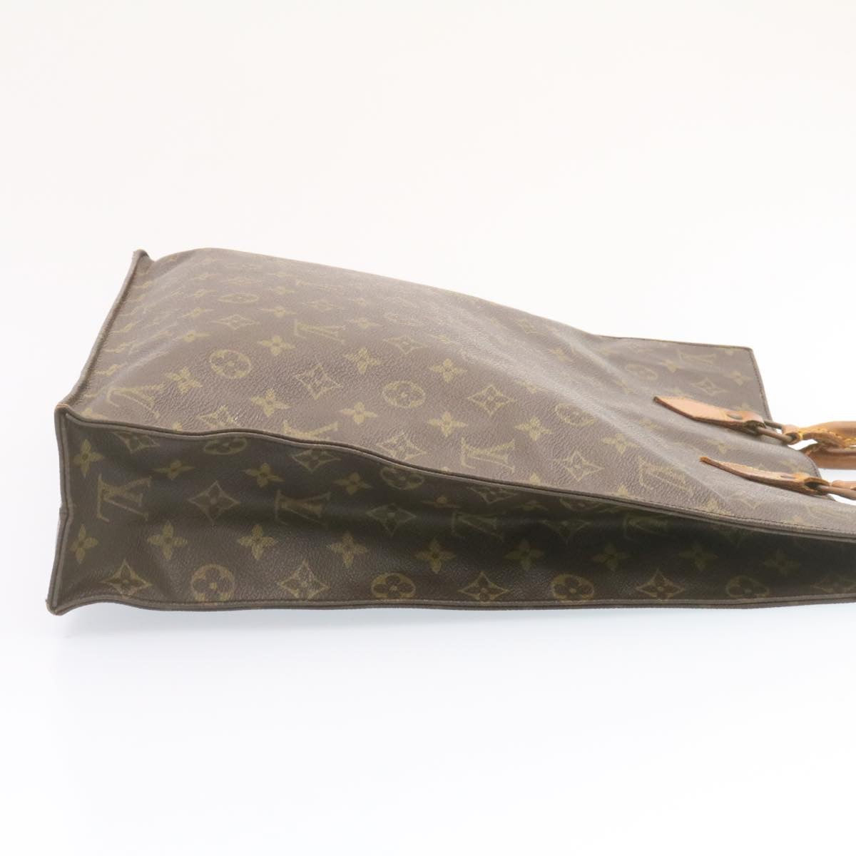 LOUIS VUITTON Monogram Sac Plat Hand Bag M51140 LV ar4575
