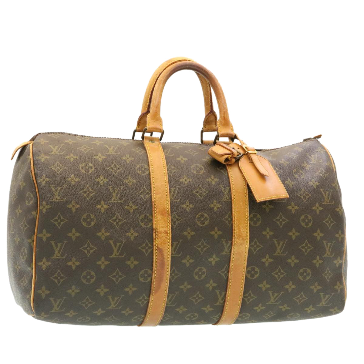 LOUIS VUITTON Monogram Keepall 45 Boston Bag Vintage M41428 LV ar5441