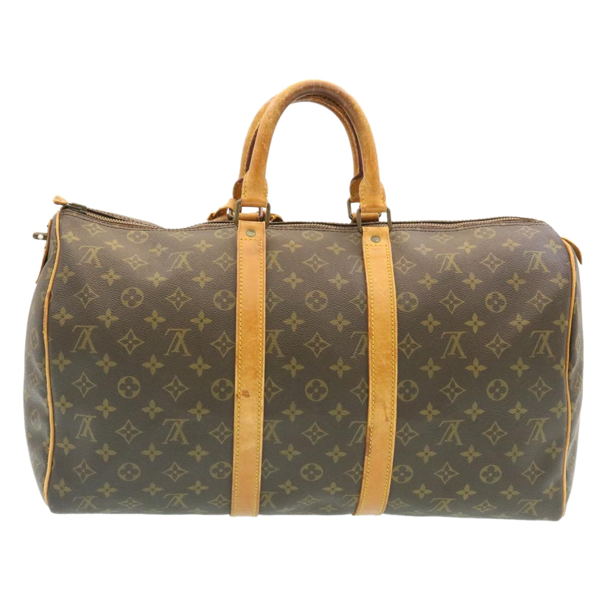 LOUIS VUITTON Monogram Keepall 45 Boston Bag Vintage M41428 LV ar5441