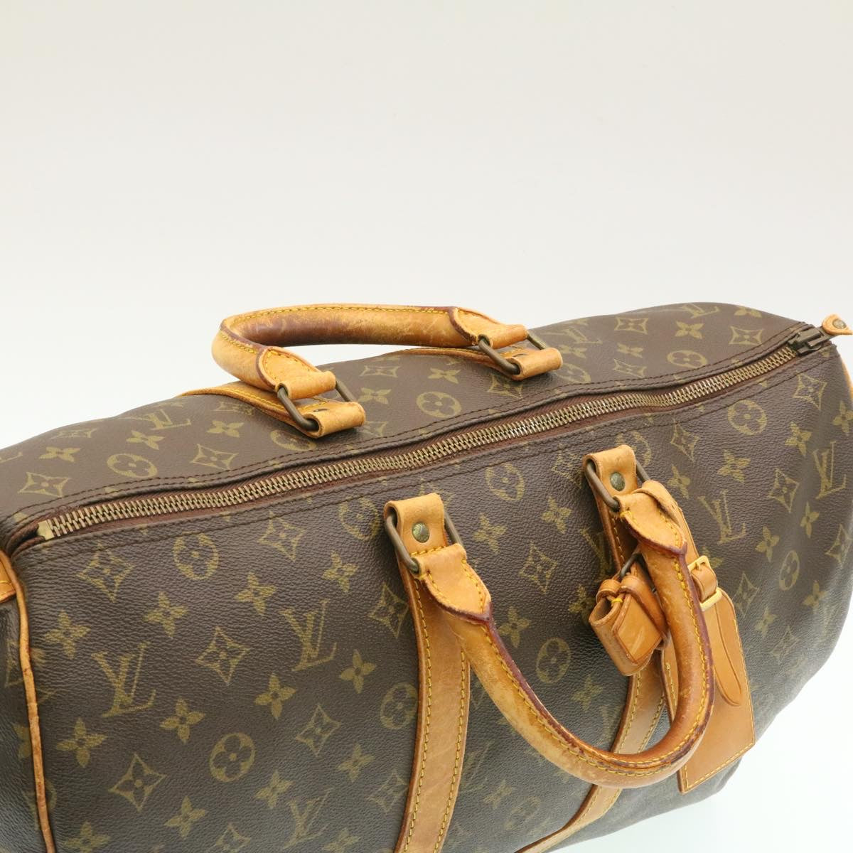 LOUIS VUITTON Monogram Keepall 45 Boston Bag Vintage M41428 LV ar5441