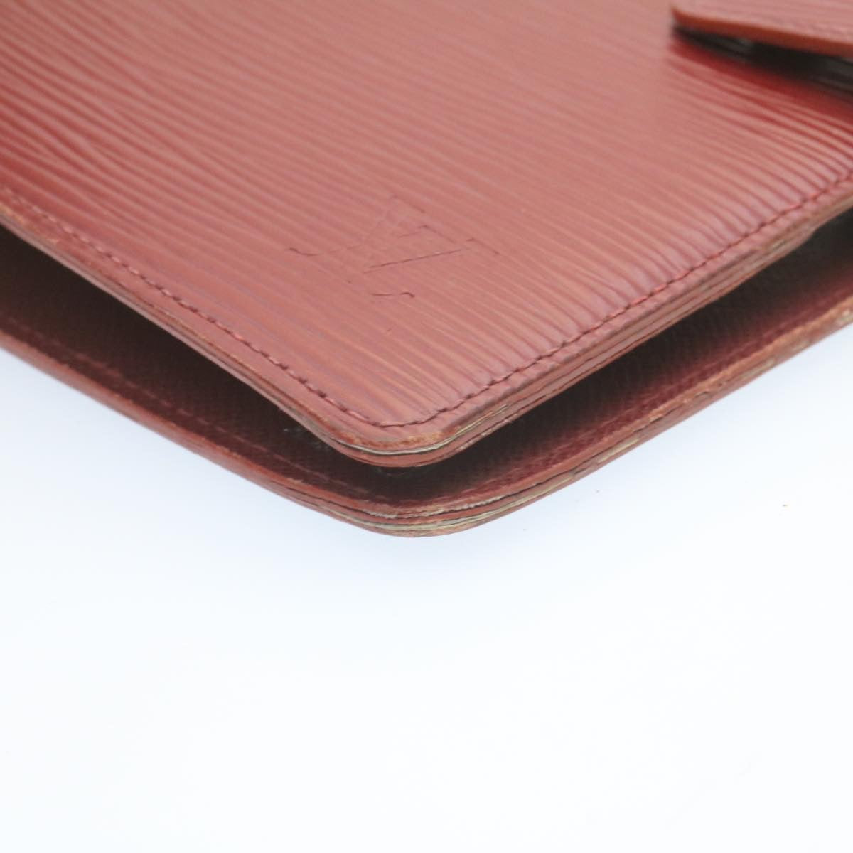 LOUIS VUITTON Epi Agenda MM Day Planner Cover Red R20047 LV ar5964