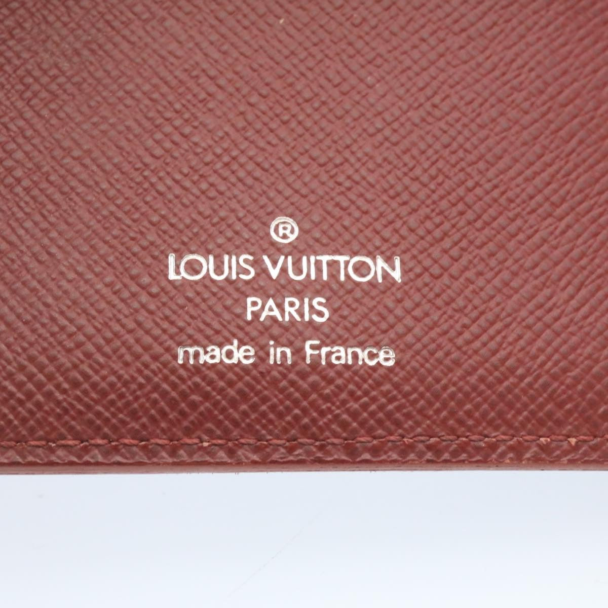 LOUIS VUITTON Epi Agenda MM Day Planner Cover Red R20047 LV ar5964