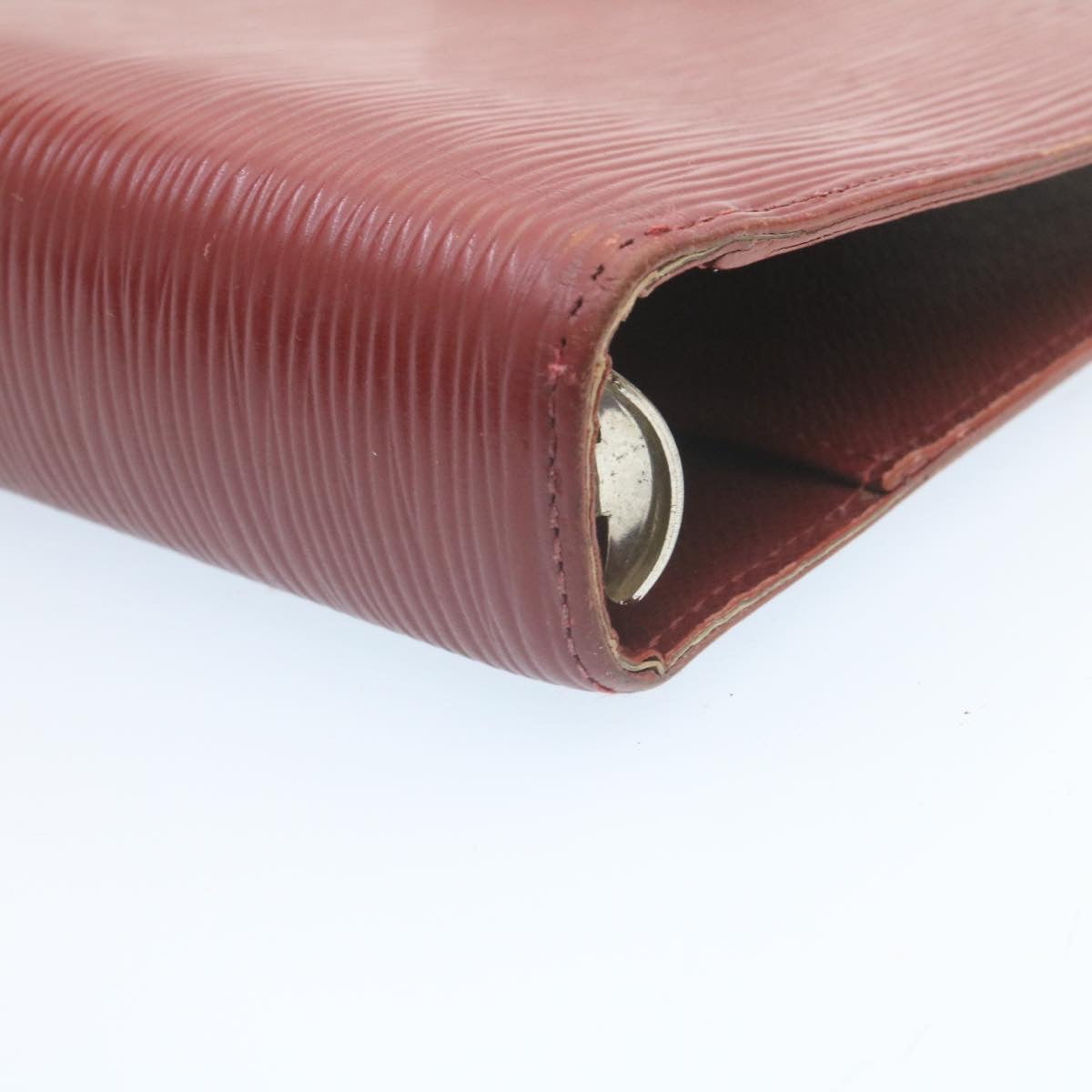 LOUIS VUITTON Epi Agenda MM Day Planner Cover Red R20047 LV ar5964