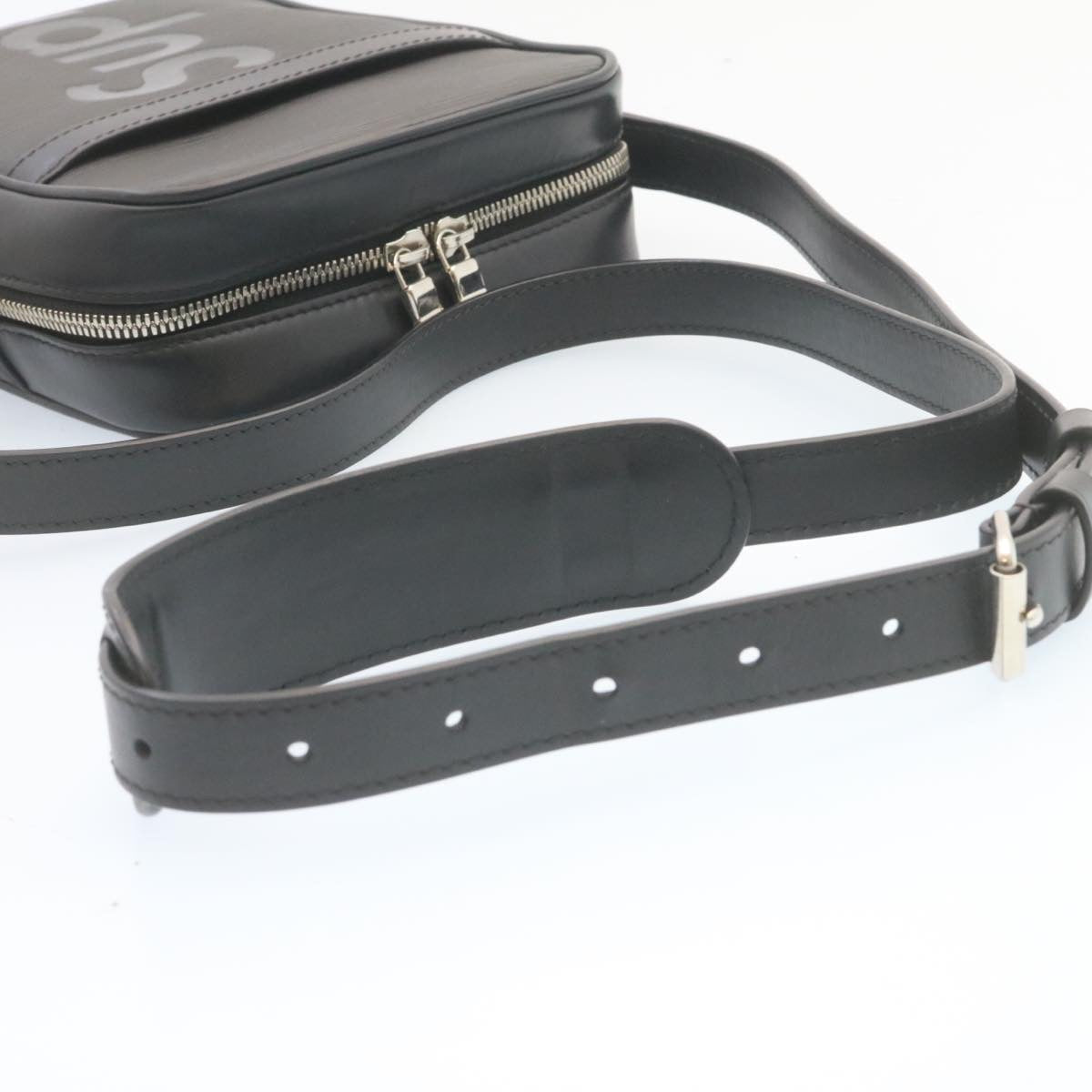 LOUIS VUITTON Supreme Epi Danube Shoulder Bag Black M53431 LV ar5973S