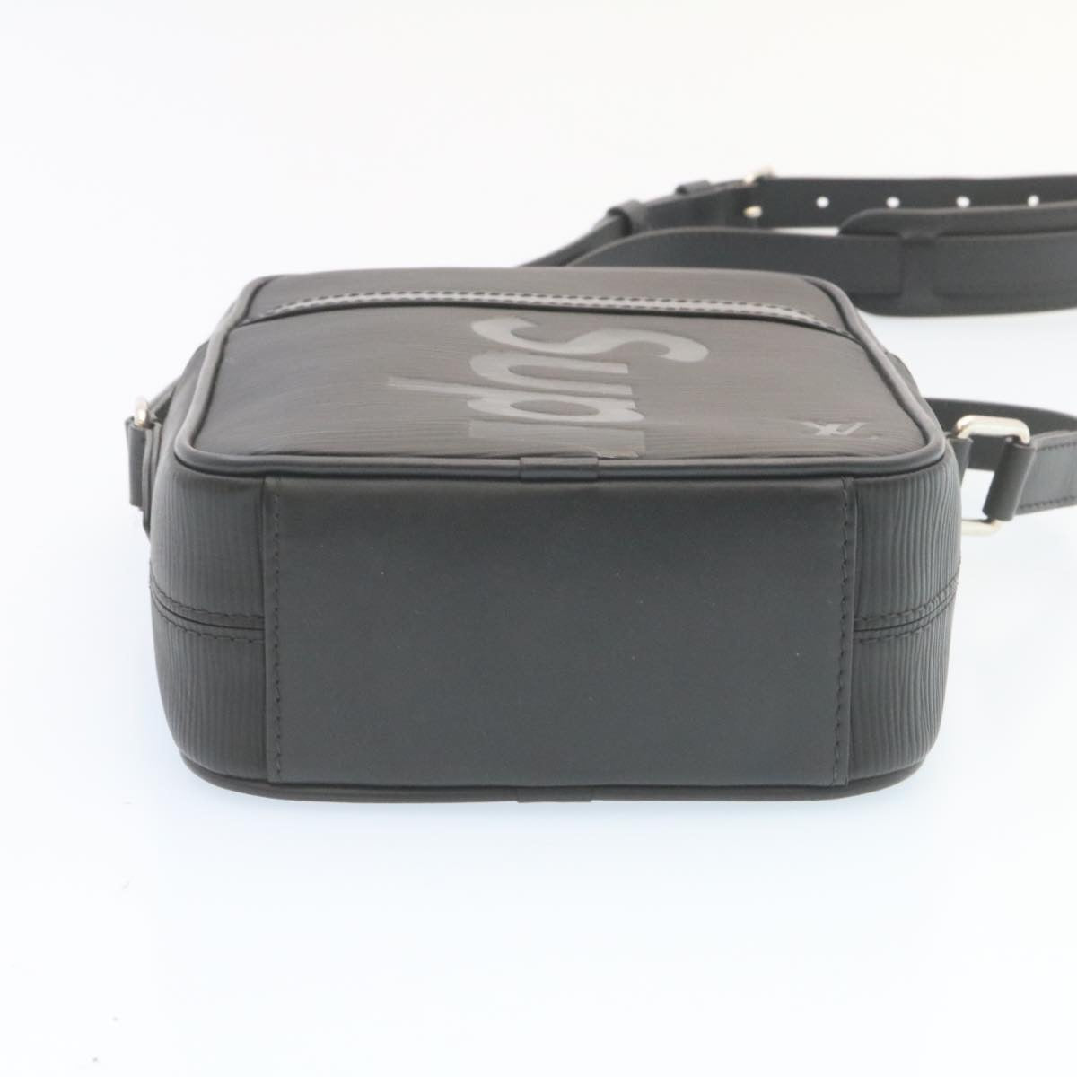 LOUIS VUITTON Supreme Epi Danube Shoulder Bag Black M53431 LV ar5973S