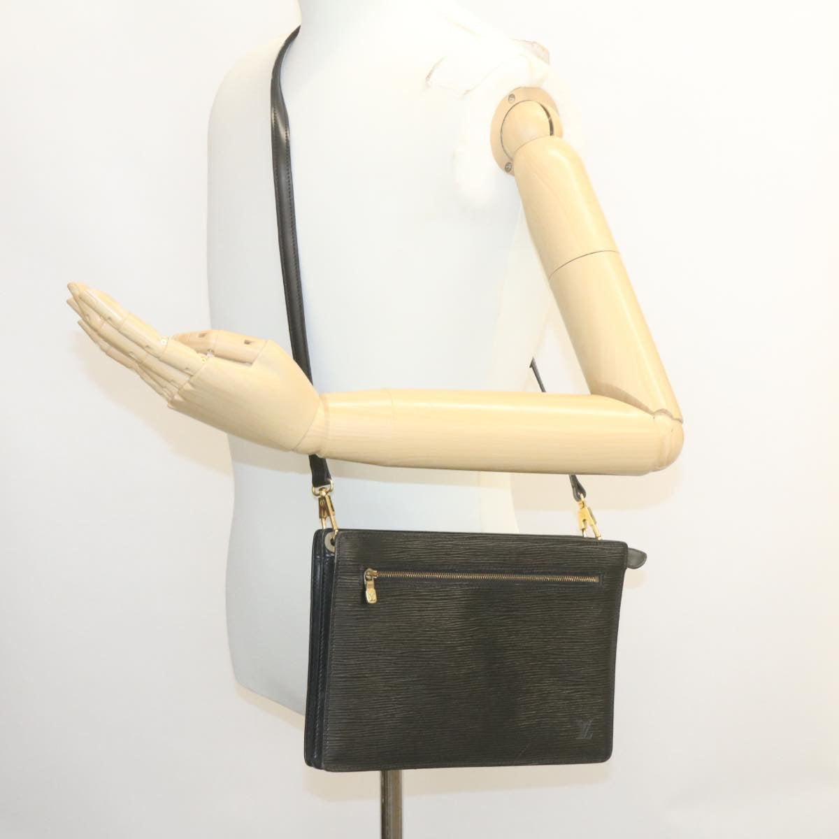 LOUIS VUITTON Monogram Enghien 2Way Shoulder Clutch Bag M51205 LV ar6073