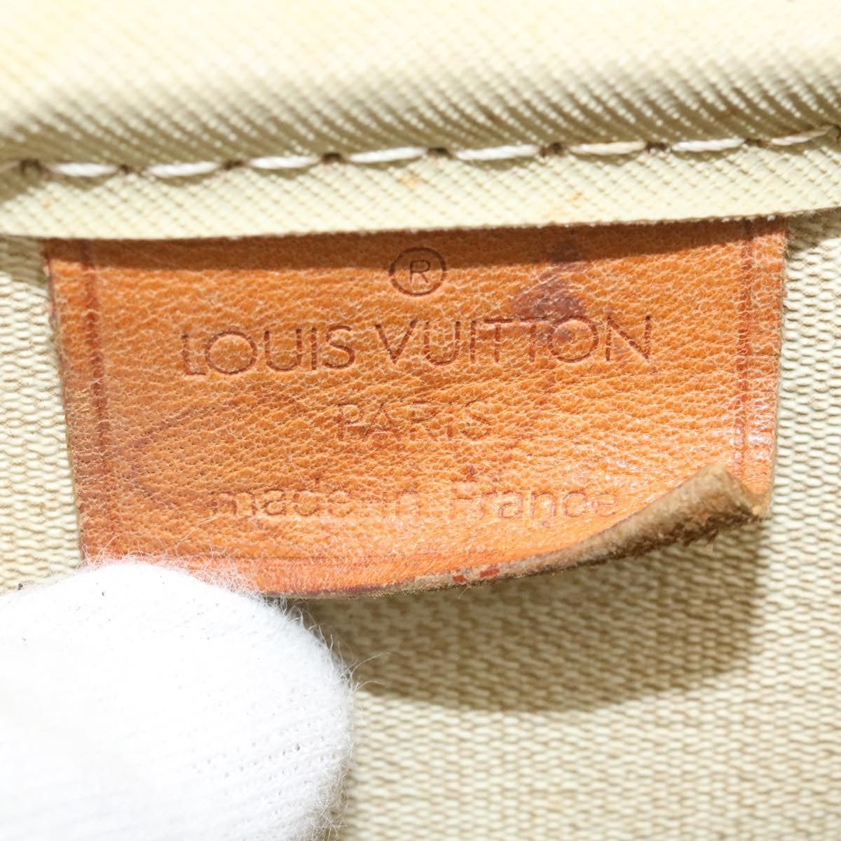 LOUIS VUITTON Monogram Deauville Hand Bag M47270 LV ar6166