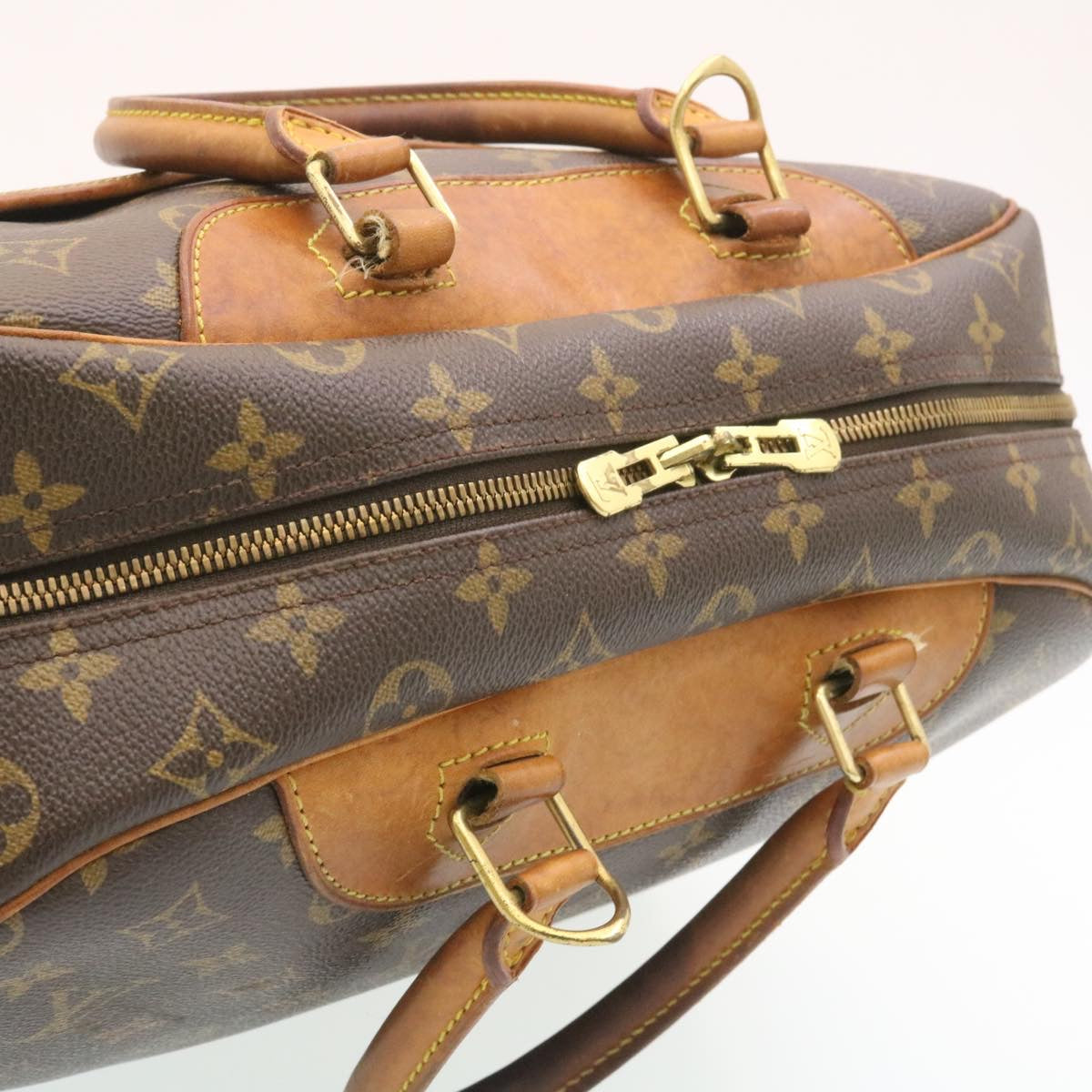 LOUIS VUITTON Monogram Deauville Hand Bag M47270 LV ar6166